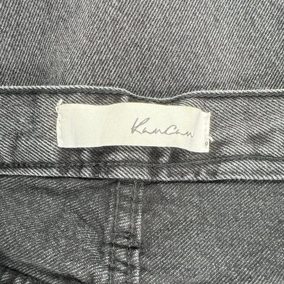 KanCan Dixon Jeans Women's Size 9 Black Ultra High Rise 90s Distressed Boyfriend - Picture 10 of 12